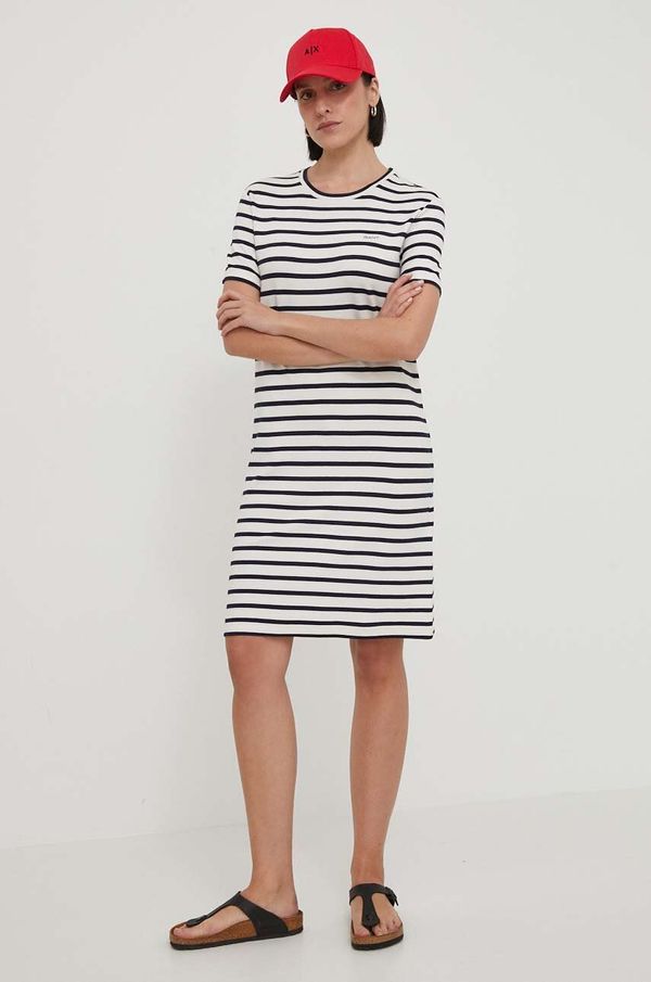 Gant Haljina Gant boja: tamno plava, mini, širi se prema dolje