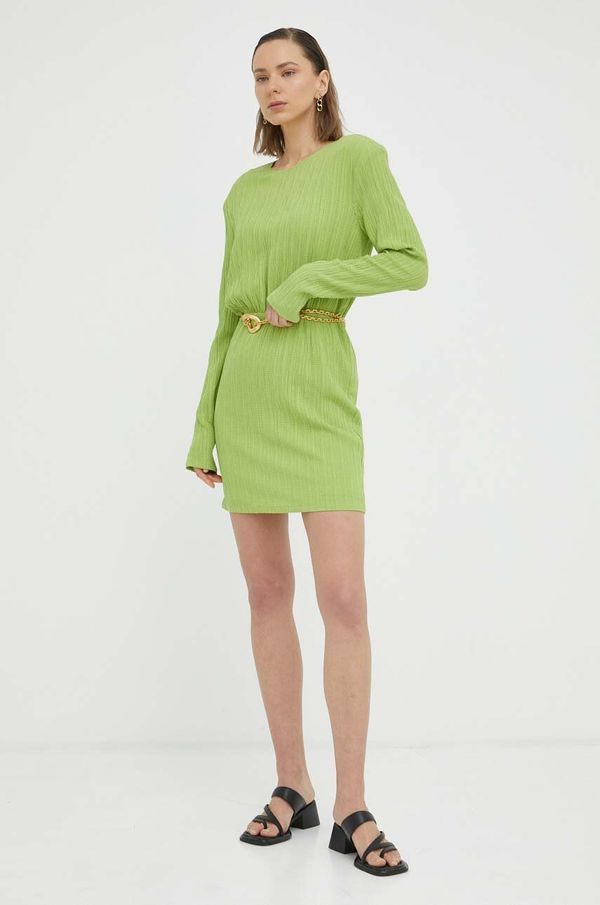 Gestuz Haljina Gestuz boja: zelena, mini, širi se prema dolje