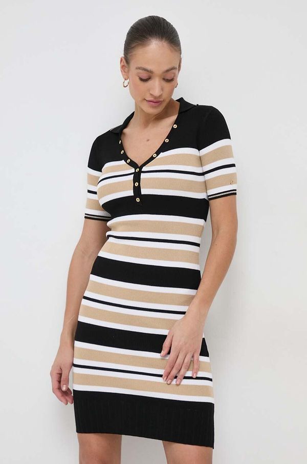 Guess Haljina Guess boja: crna, mini, uska