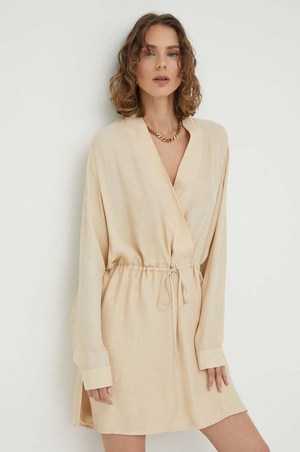 Herskind Haljina Herskind boja: bež, mini, ravna