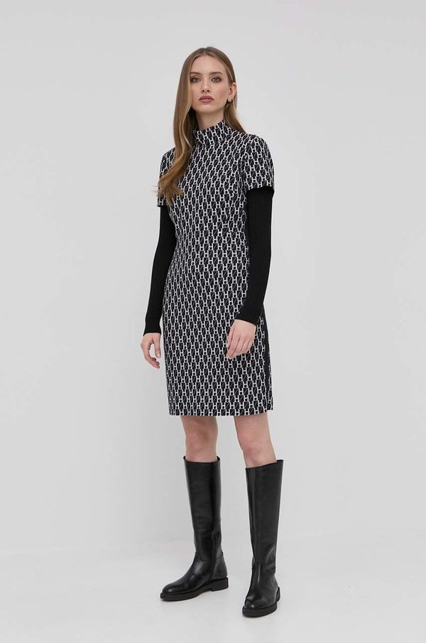 Hugo Haljina Hugo boja: tamno plava, mini, uske