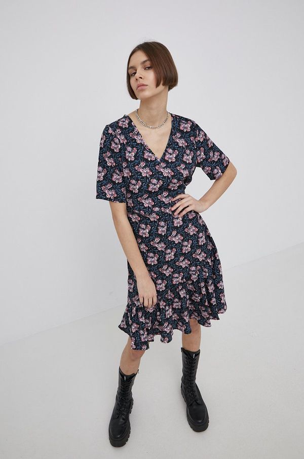 JDY Haljina JDY boja: crna, mini, širi se prema dolje