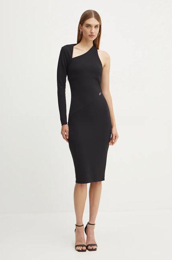 Karl Lagerfeld Haljina Karl Lagerfeld boja: crna, midi, uska, 246W1315