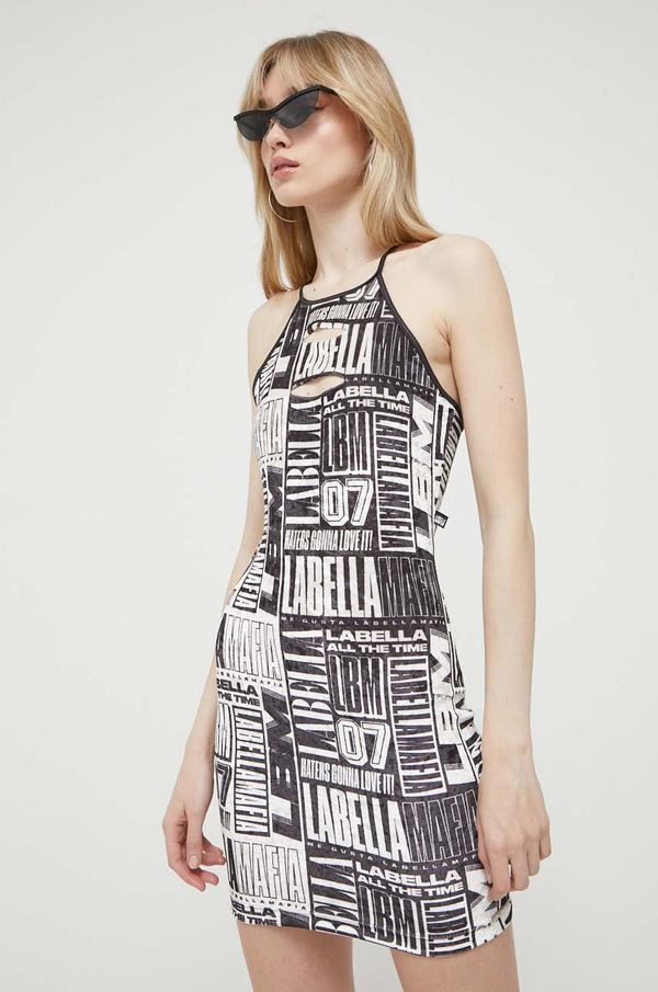 Labellamafia Haljina LaBellaMafia boja: crna, mini, uske