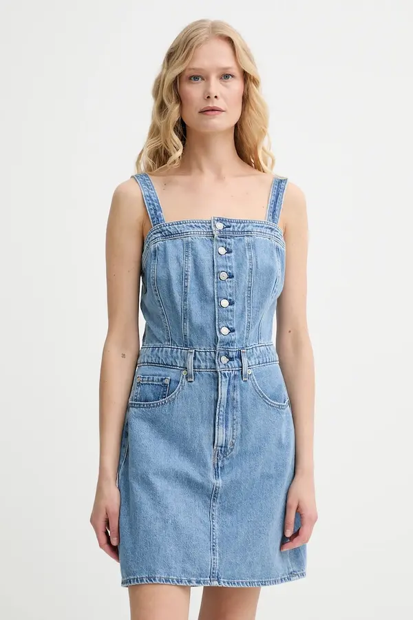 Levi's Haljina Levi's ICONIC BUTTON THRU DRESS