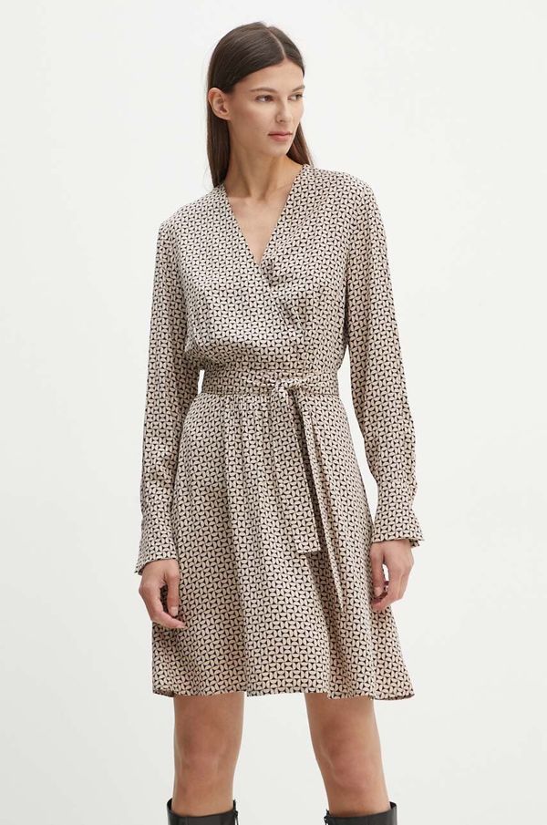 Marc O'Polo Haljina Marc O'Polo boja: bež, mini, širi se prema dolje, 408120821367