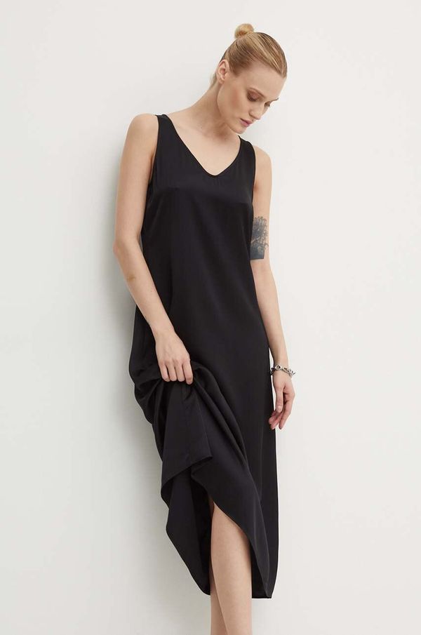 Marc O'Polo Haljina Marc O'Polo boja: crna, midi, ravna, 406110321409