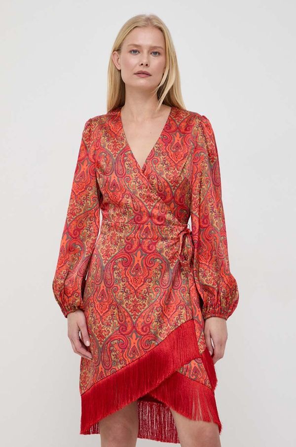 Marciano Guess Haljina Marciano Guess boja: crvena, mini, širi se prema dolje