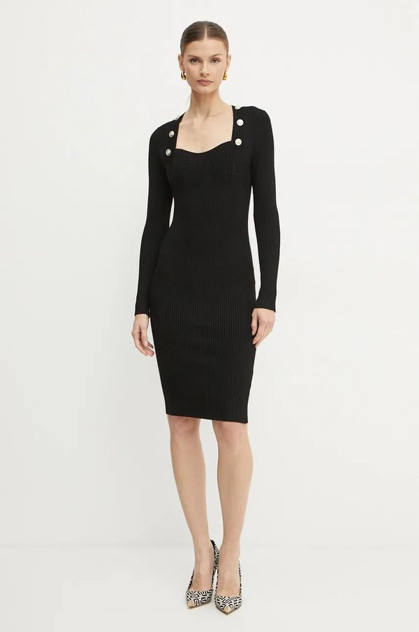 Marciano Guess Haljina Marciano Guess LUNA boja: crna, midi, uska, 4BGK01 5613Z
