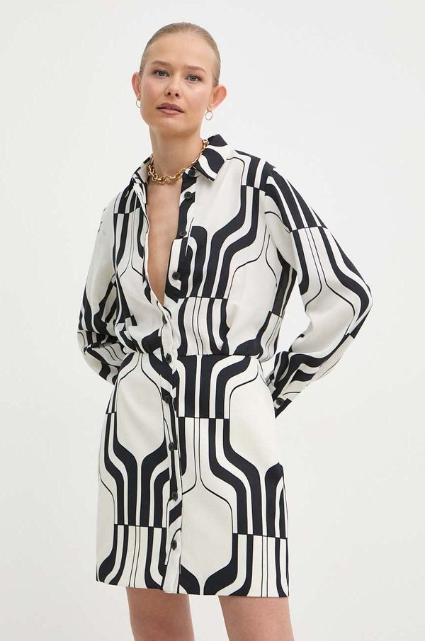 Marella Haljina Marella boja: crna, mini, ravna, 2413221093200