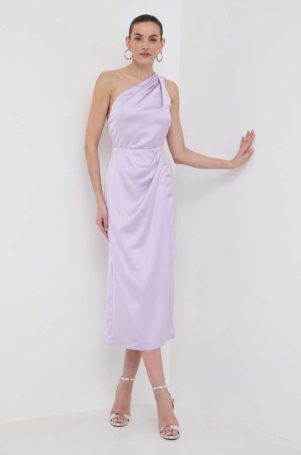 Marella Haljina Marella boja: ljubičasta, midi, ravna