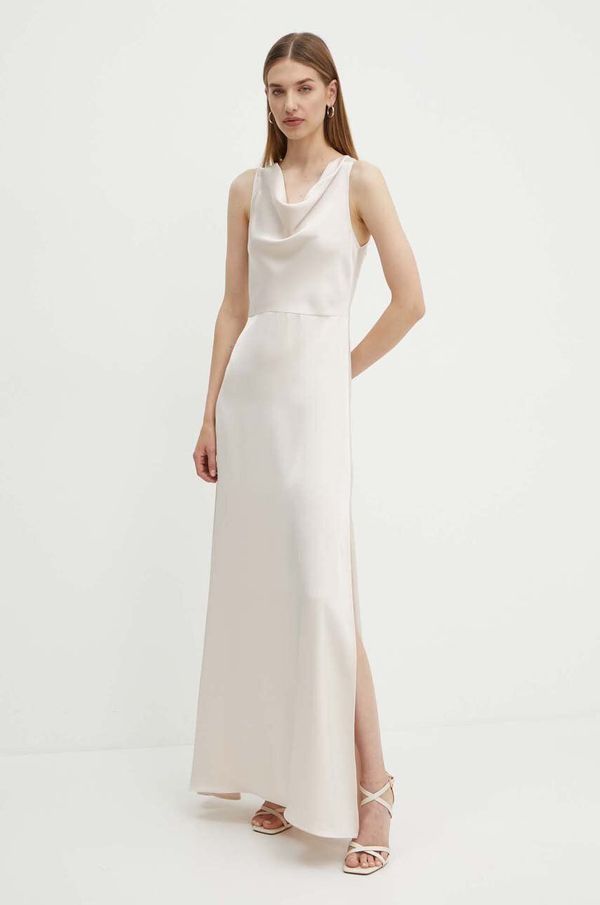 Max&Co. Haljina MAX&Co. boja: bež, maxi, širi se prema dolje, 2416221164200