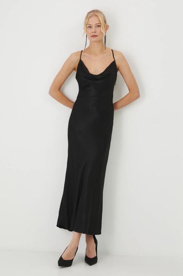 Medicine Haljina Medicine boja: crna, maxi, širi se prema dolje