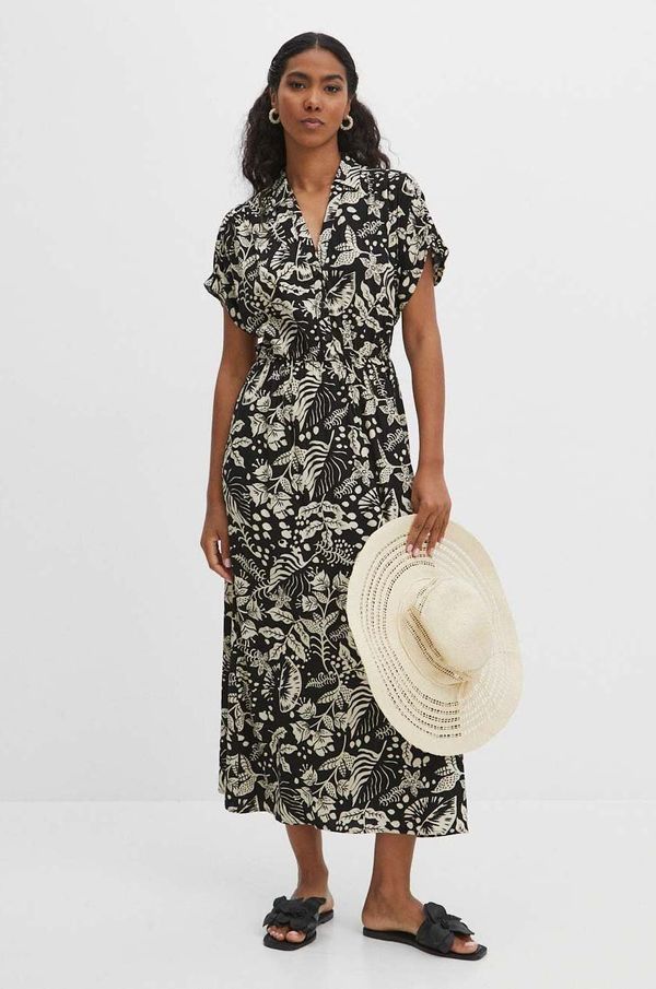 Medicine Haljina Medicine boja: crna, midi, širi se prema dolje