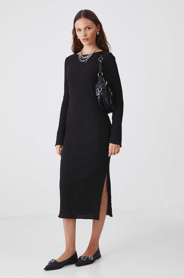 Medicine Haljina Medicine boja: crna, midi, uska