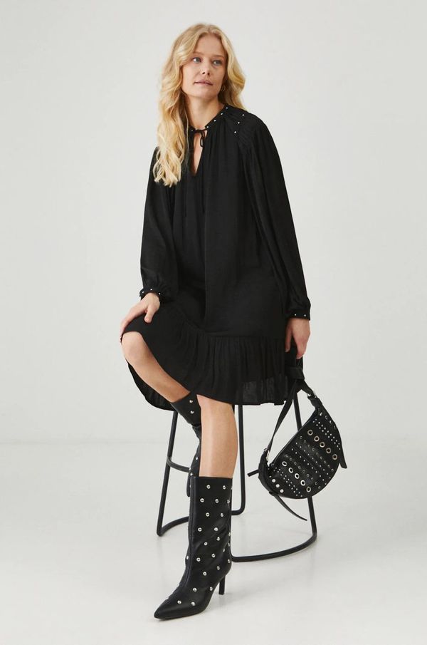 Medicine Haljina Medicine boja: crna, mini, oversize