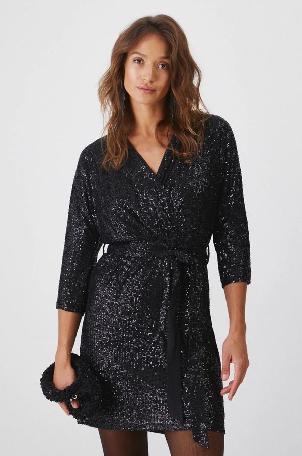 Medicine Haljina Medicine boja: crna, mini, ravna