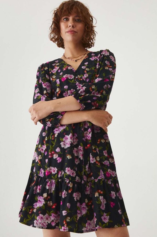 Medicine Haljina Medicine boja: crna, mini, širi se prema dolje