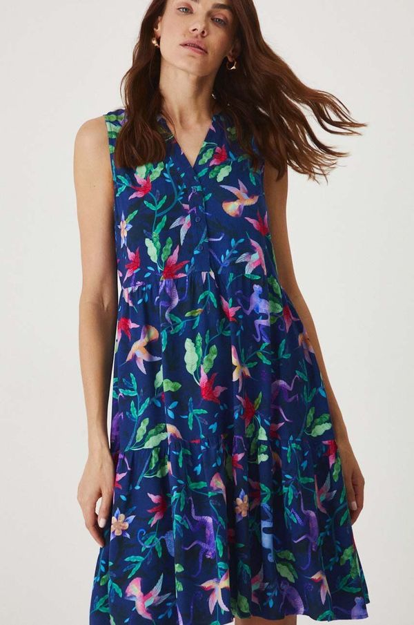 Medicine Haljina Medicine boja: tamno plava, mini, oversize