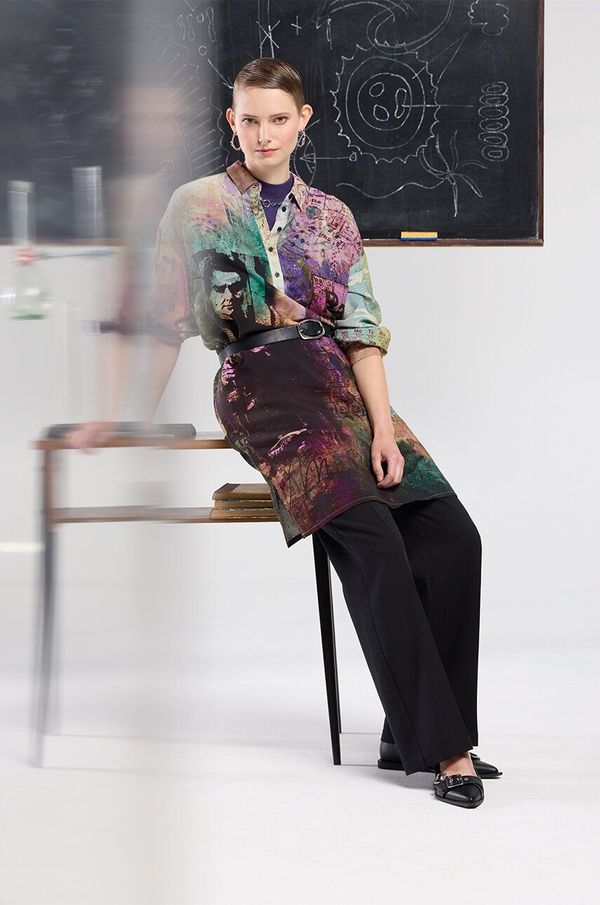 Medicine Haljina Medicine boja: tirkizna, midi, oversize