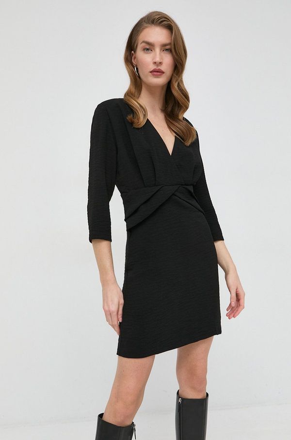 Morgan Haljina Morgan boja: crna, mini, širi se prema dolje