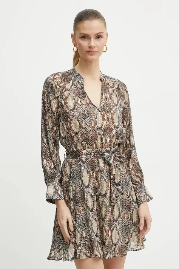 Morgan Haljina Morgan RLIPA.F boja: siva, mini, širi se prema dolje