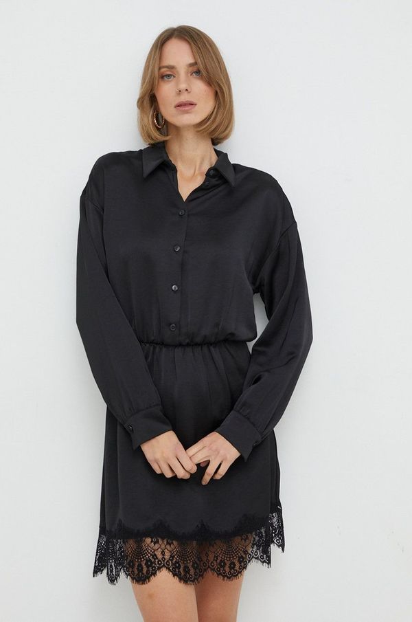 Nissa Haljina Nissa boja: crna, mini, širi se prema dolje