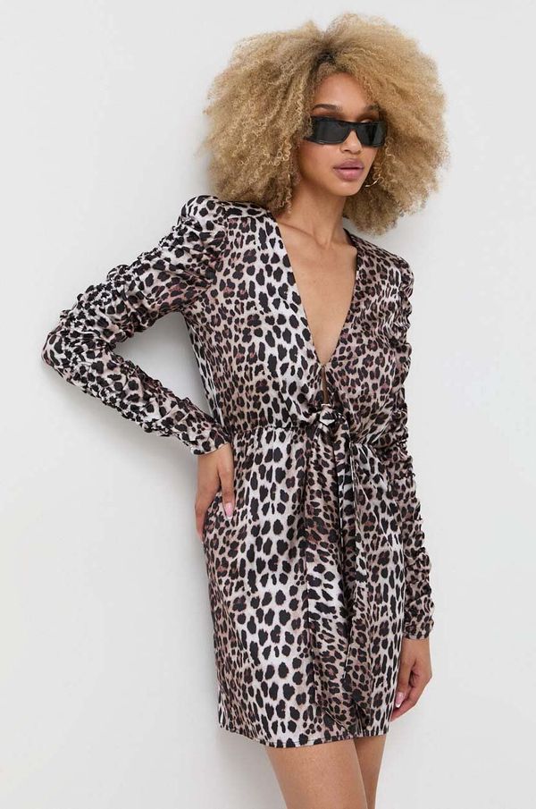 Notes du Nord Haljina Notes du Nord Hayes boja: smeđa, mini, širi se prema dolje