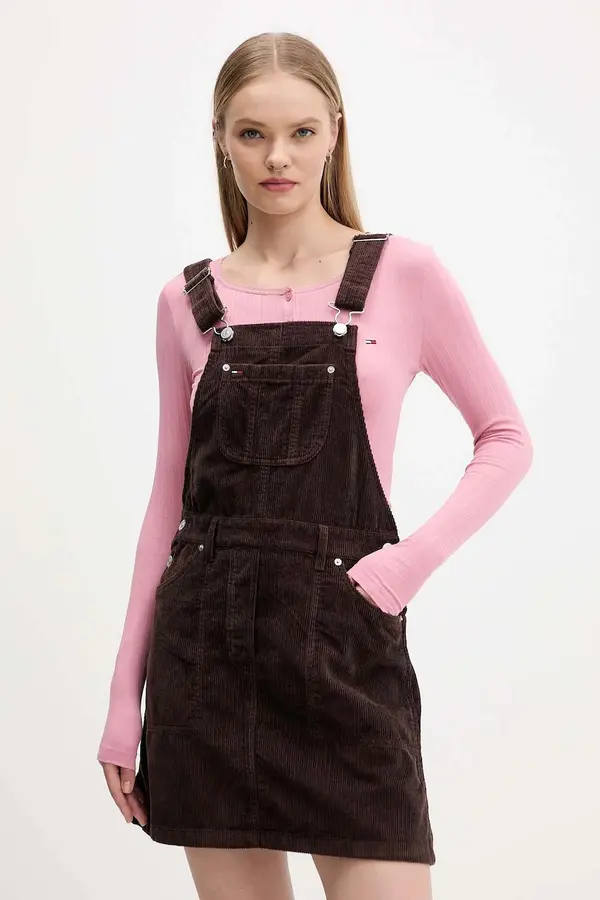 Tommy Jeans Haljina od samta Tommy Jeans