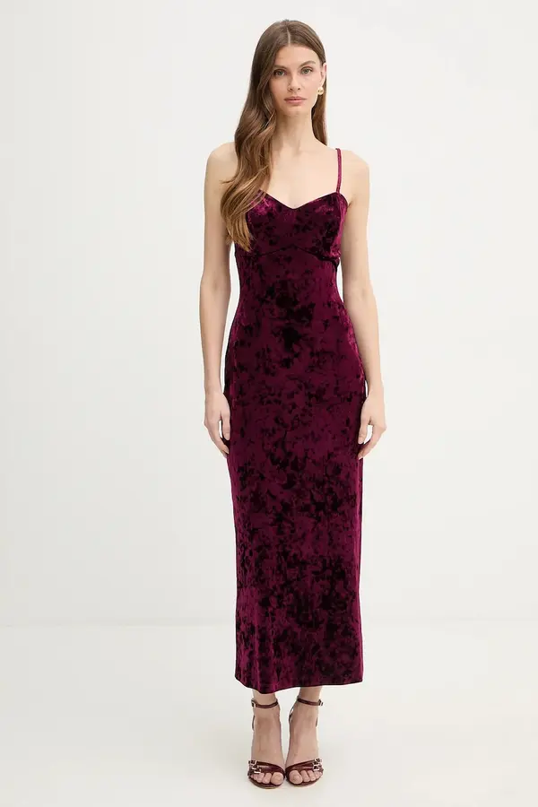 Guess Haljina od velura Guess
