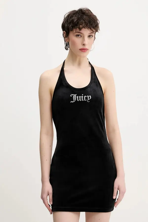Juicy Couture Haljina od velura Juicy Couture HALTER