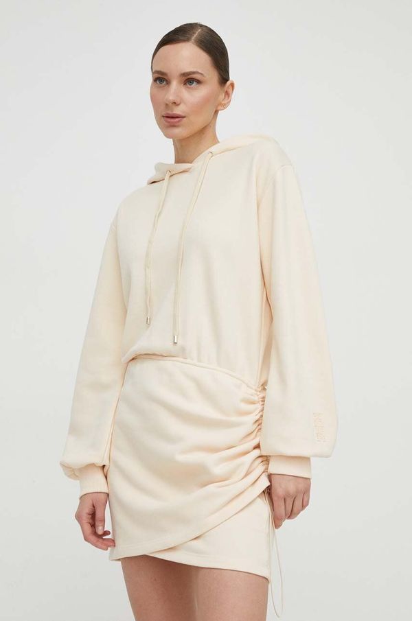 Patrizia Pepe Haljina Patrizia Pepe boja: bež, mini, oversize