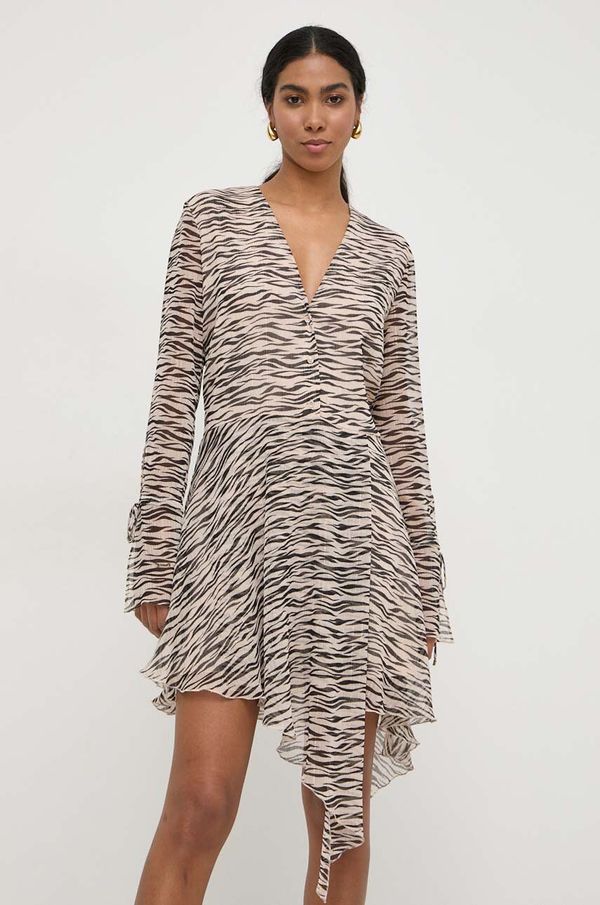 Patrizia Pepe Haljina Patrizia Pepe boja: crna, mini, oversize