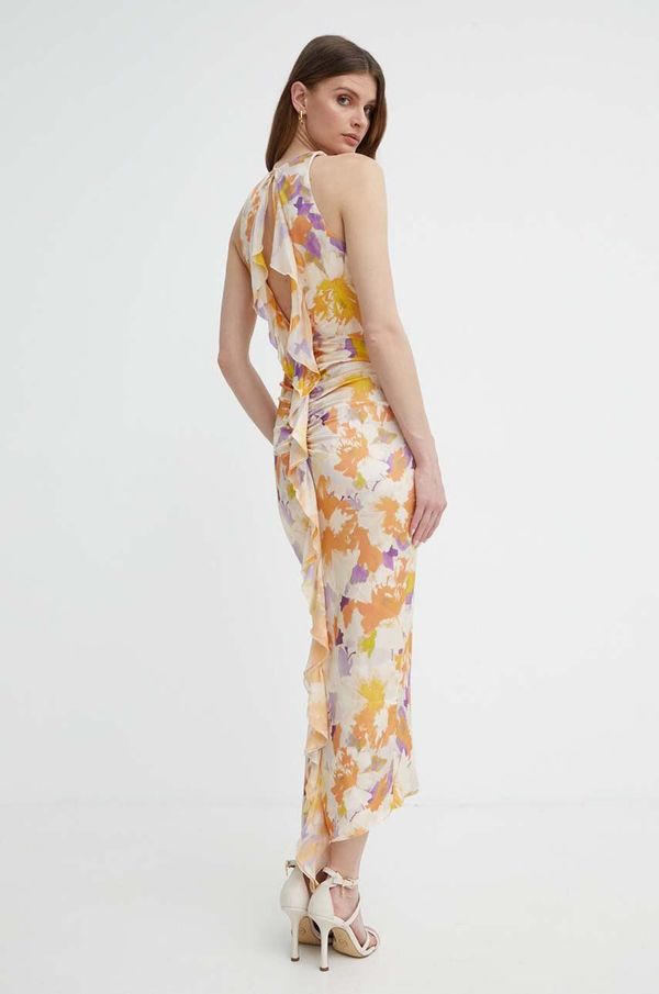 Patrizia Pepe Haljina Patrizia Pepe boja: narančasta, maxi, uska, 2A2724 A427