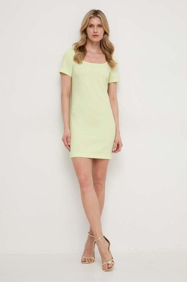 Patrizia Pepe Haljina Patrizia Pepe boja: zelena, mini, ravna