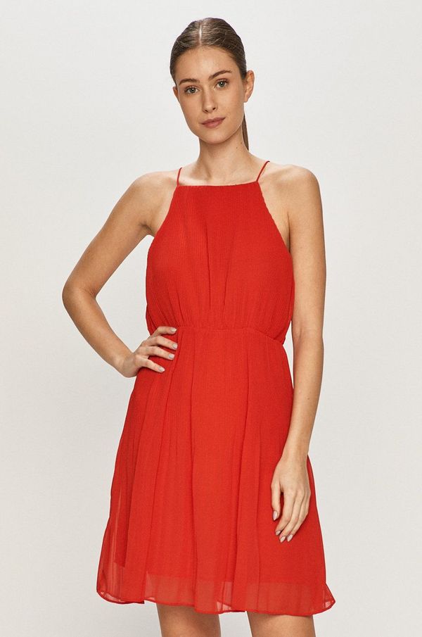 Pepe Jeans Haljina Pepe Jeans boja: crvena