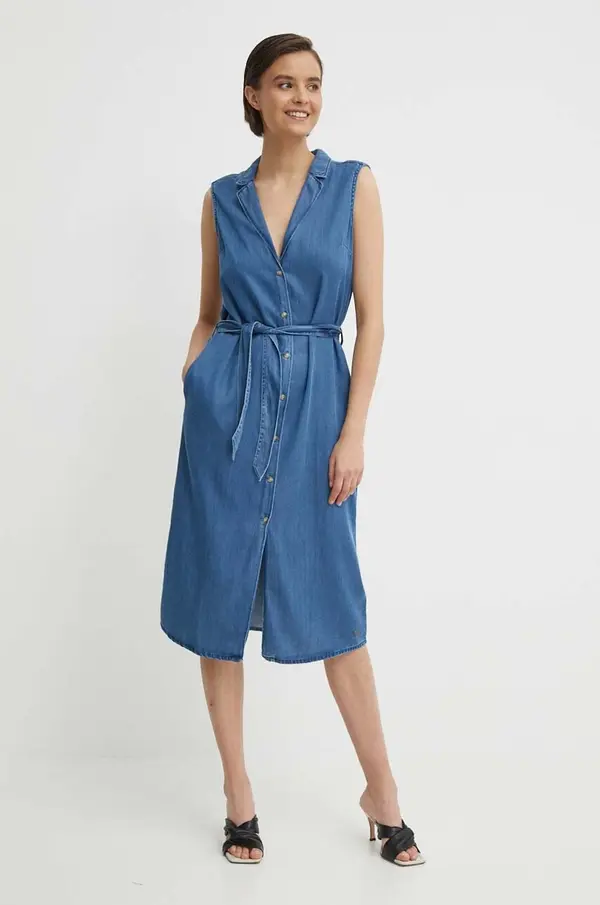 Pepe Jeans Haljina Pepe Jeans MAGGIE midi, ravna, PL953512