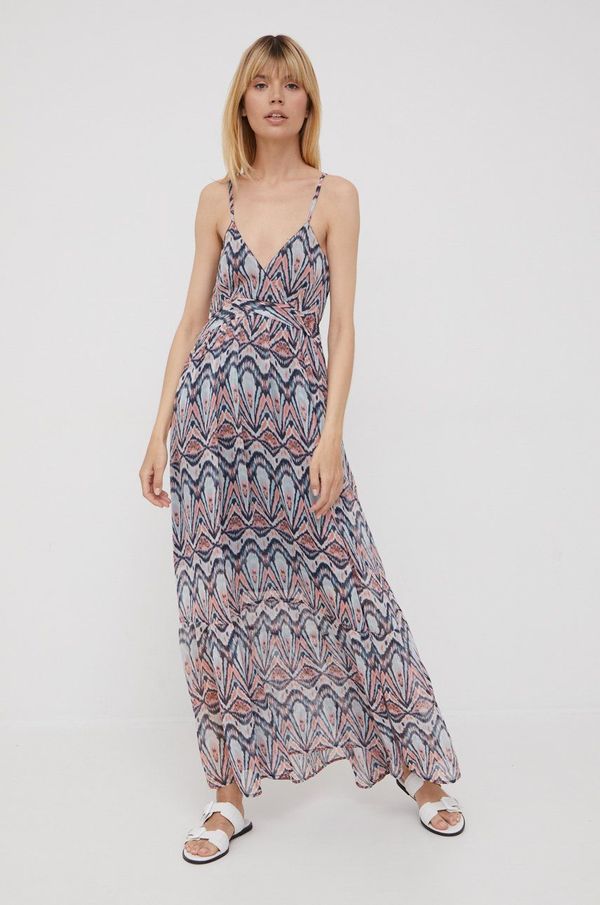 Pepe Jeans Haljina Pepe Jeans Martinica maxi, širi se prema dolje