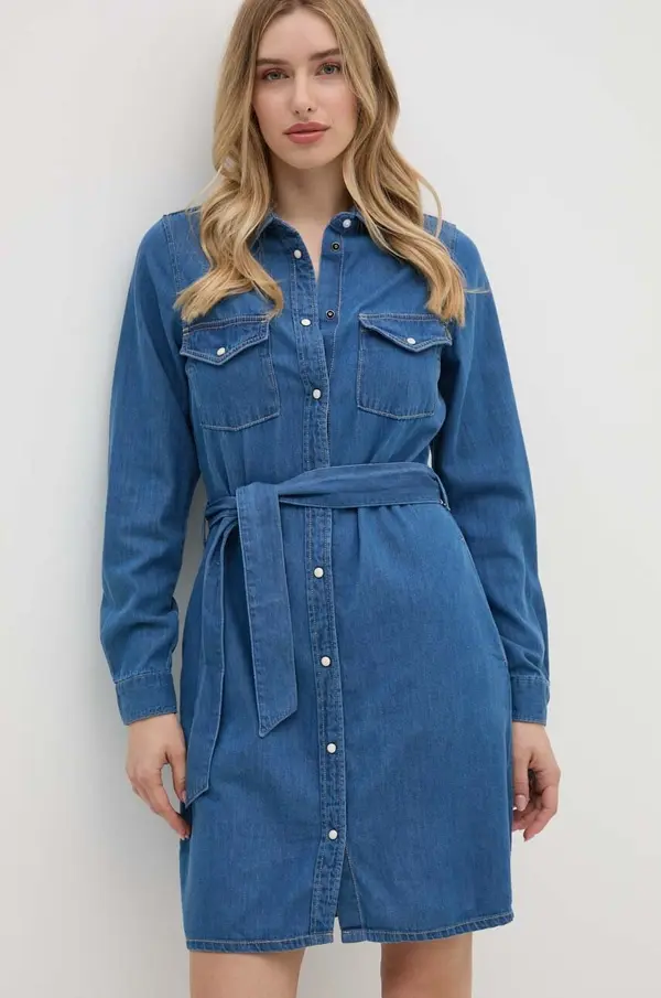 Pepe Jeans Haljina Pepe Jeans REGULAR DENIM DRESS