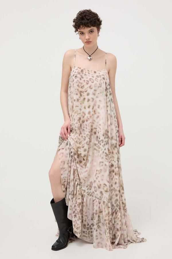 Rotate Haljina Rotate boja: bež, maxi, ravna