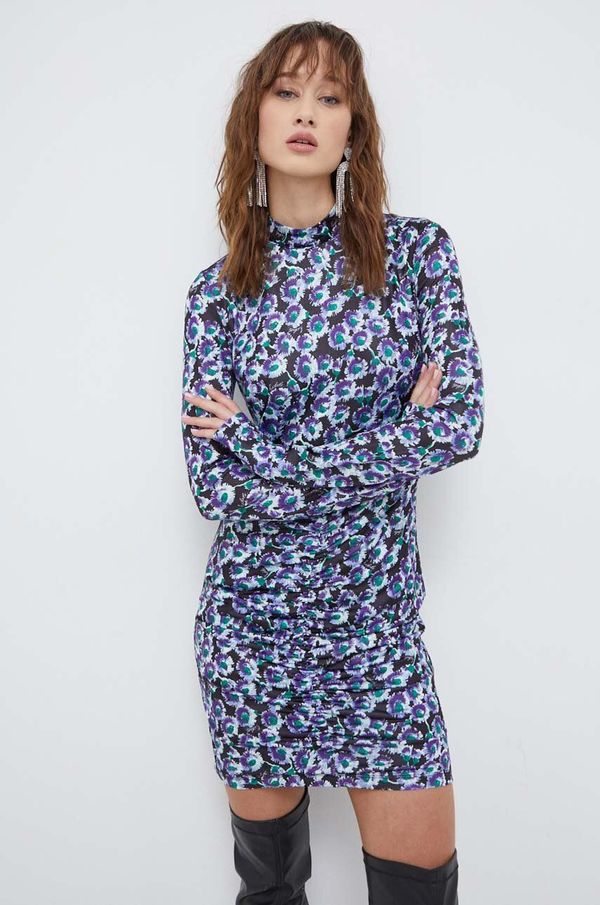 Rotate Haljina Rotate boja: crna, mini, uska