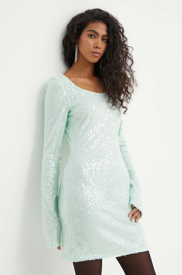 Rotate Haljina Rotate boja: zelena, mini, uska