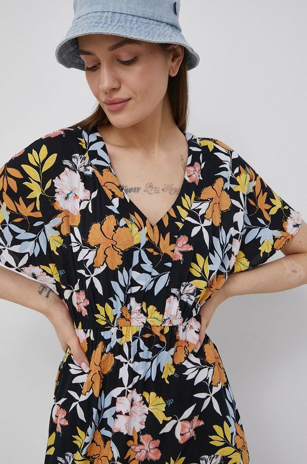 Roxy Haljina Roxy boja: crna, midi, širi se prema dolje