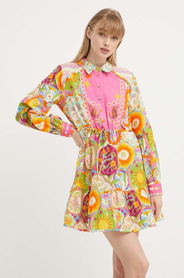 Never Fully Dressed Haljina s dodatkom lana Never Fully Dressed mini, širi se prema dolje