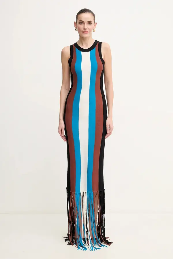 Silvian Heach Haljina s dodatkom lana Silvian Heach RICIAMI