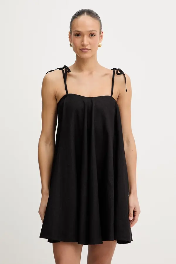 Twinset Haljina s dodatkom lana Twinset