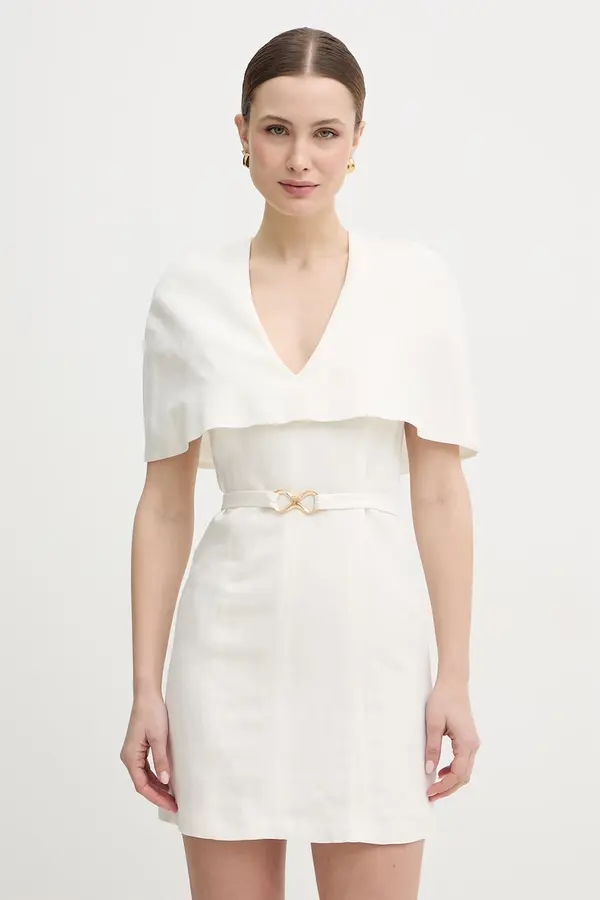 Twinset Haljina s dodatkom lana Twinset