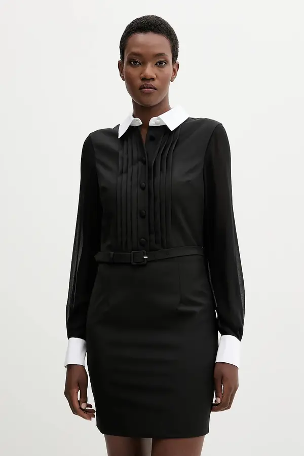 Blugirl Blumarine Haljina s primjesom vune Blugirl Blumarine