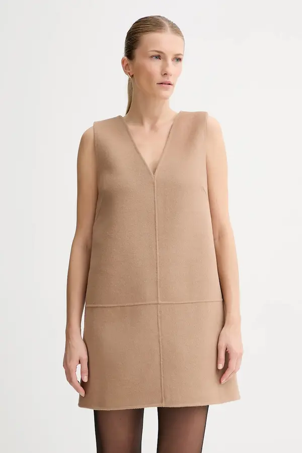 Calvin Klein Haljina s primjesom vune Calvin Klein