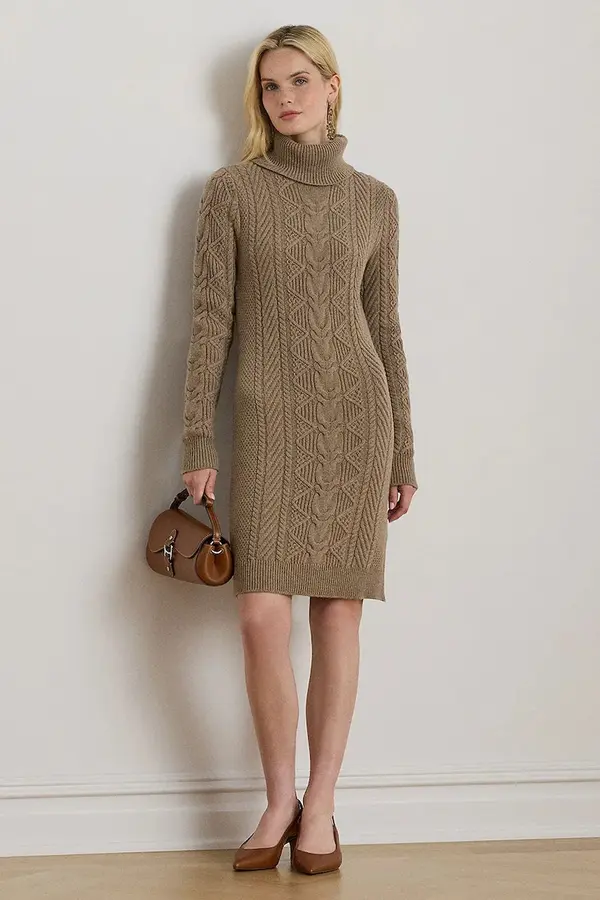 Lauren Ralph Lauren Haljina s primjesom vune Lauren Ralph Lauren